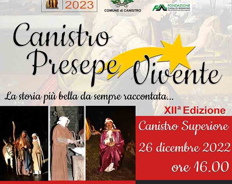 Dopo lo stop causa Covid torna a Canistro il Presepe Vivente